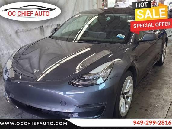 TESLA MODEL 3 2022 5YJ3E1EB9NF299298 image